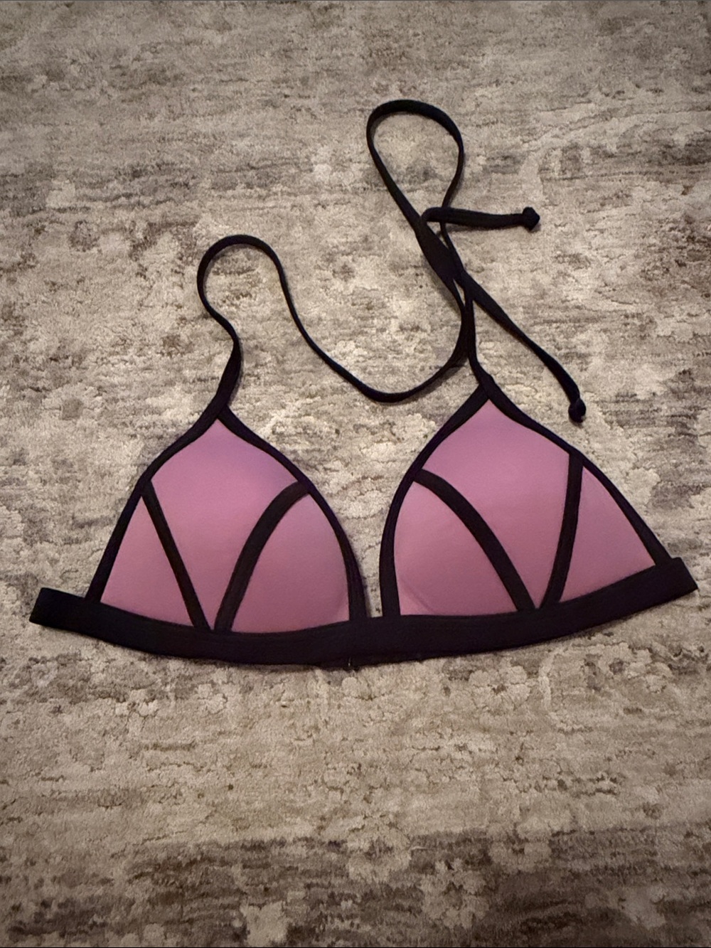 Triangle bikini top